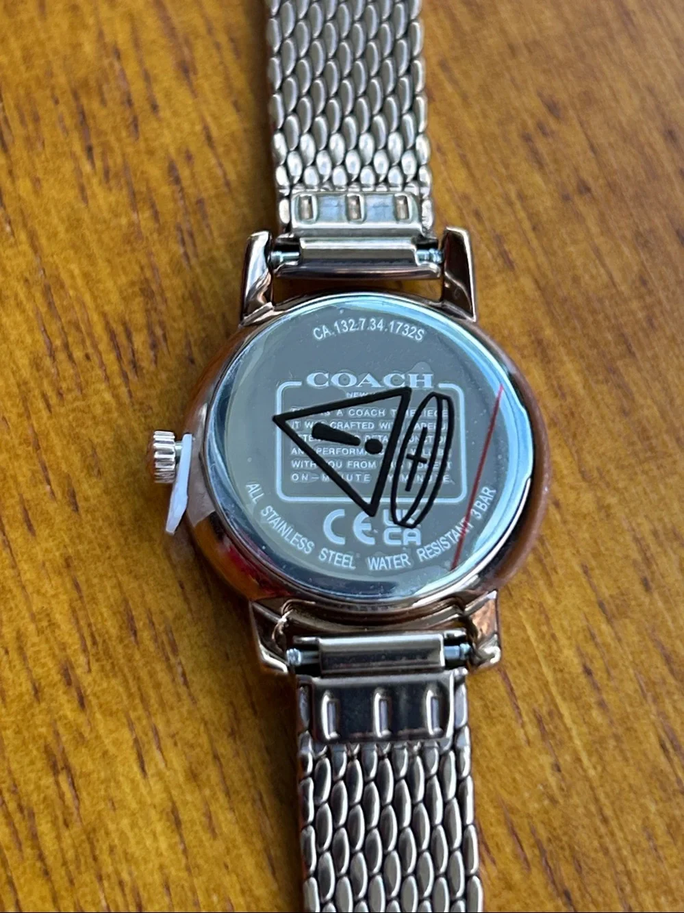 NWT Coach women’s watch with Japanese movement